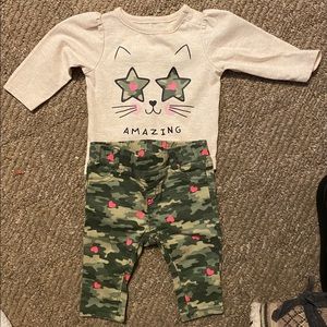 Baby Girl 0-3 Month Outfit